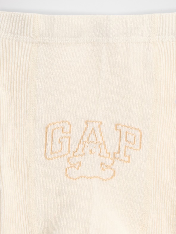 GAP Бебешки чорапогащник Brannan Bear Logo GAP
