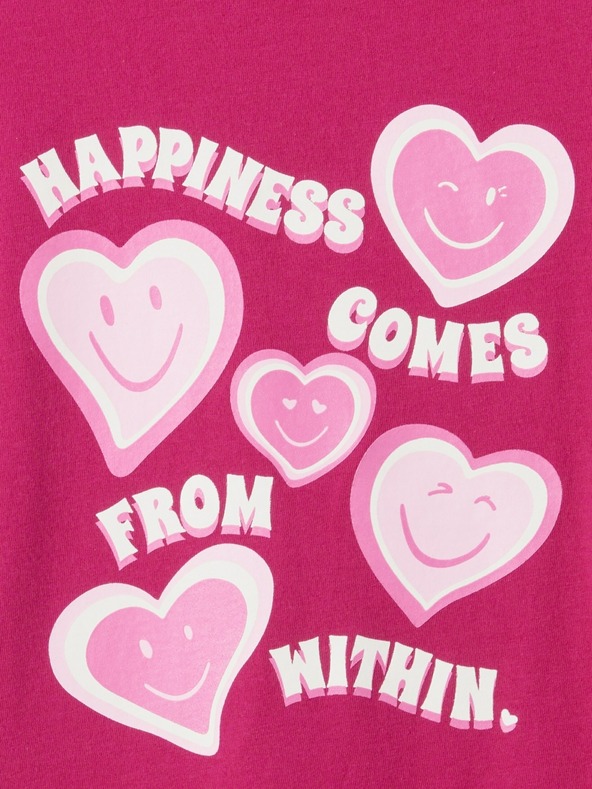 GAP Бебешка памучна тениска GAP