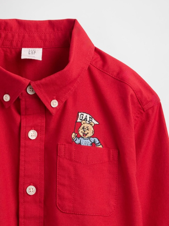 GAP Бебешка риза Oxford Shirt GAP