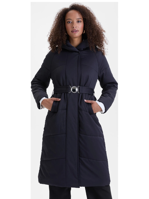 Orsay Черно дамско ватирано палто ORSAY