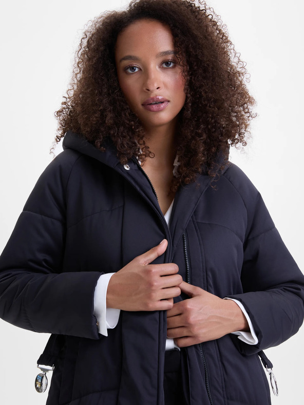 Orsay Черно дамско ватирано палто ORSAY