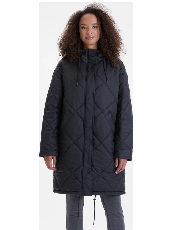 Orsay Черно дамско ватирано палто ORSAY