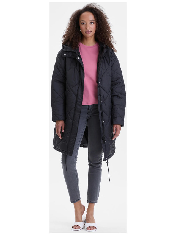 Orsay Черно дамско ватирано палто ORSAY