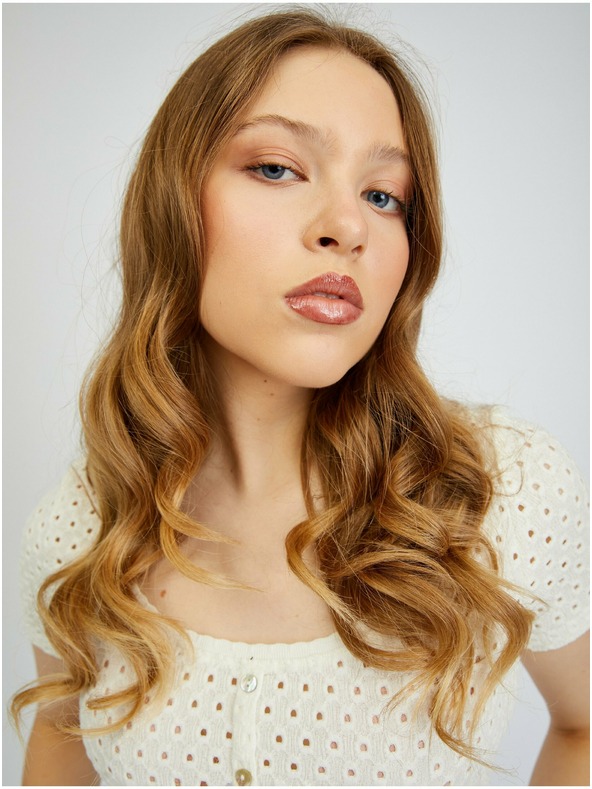 Orsay Бяла дамска тениска ORSAY