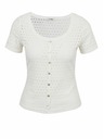 Orsay Бяла дамска тениска ORSAY