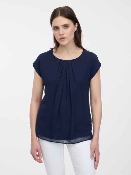 Orsay Тъмносиня дамска блуза ORSAY
