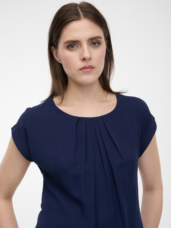 Orsay Тъмносиня дамска блуза ORSAY