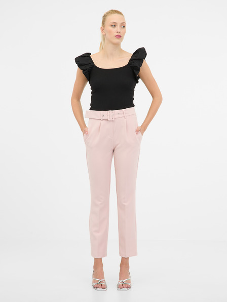 Orsay Черна дамска тениска с къс ръкав ORSAY