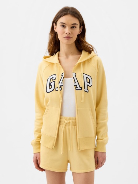 GAP Суитшърт с лого и полар GAP