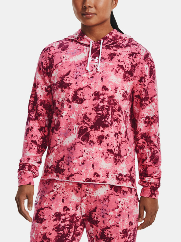 Under Armour Дамски суитшърт Under Armour Rival Terry Print Hoodie