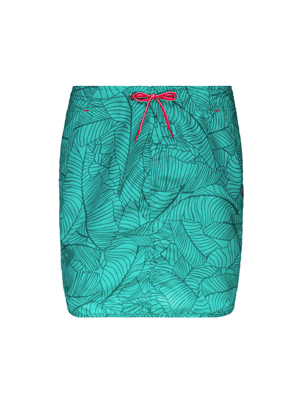 Sam 73 Тюркоазена дамска пола с шарка и джобове SAM 73