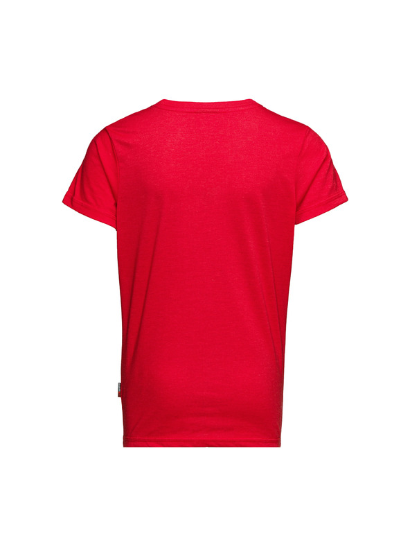 Sam 73 Синьо-червена тениска за момчета с шарки SAM 73