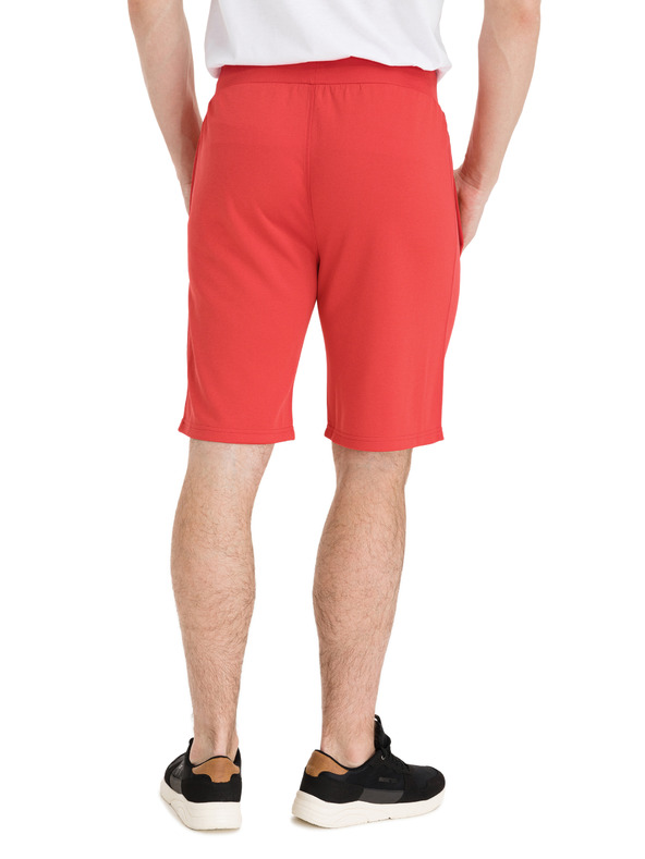 Sam 73 Червени мъжки къси панталони с щампа SAM 73