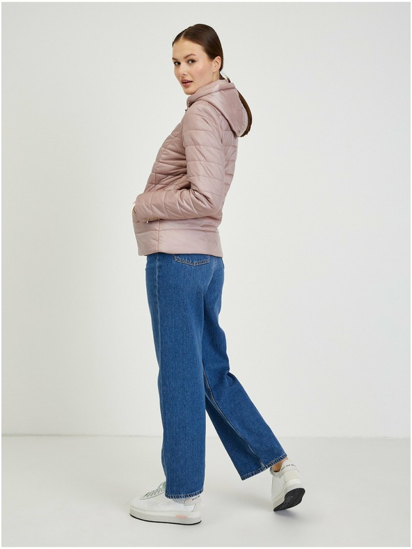 Orsay Дамско ватирано яке в цвят пудра ORSAY