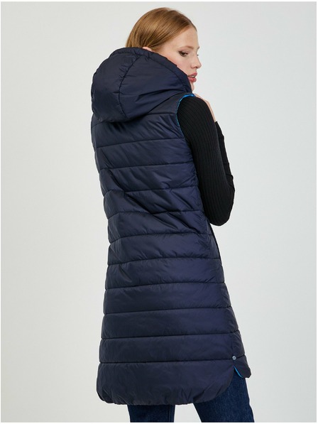 Orsay Тъмносин дамски ватиран елек ORSAY