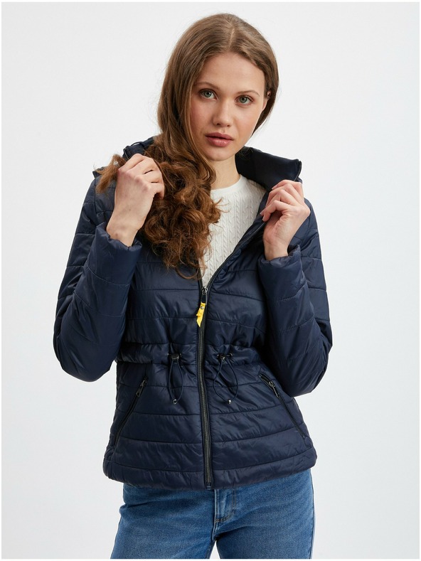 Orsay Тъмносиньо дамско леко стеганo яке ORSAY