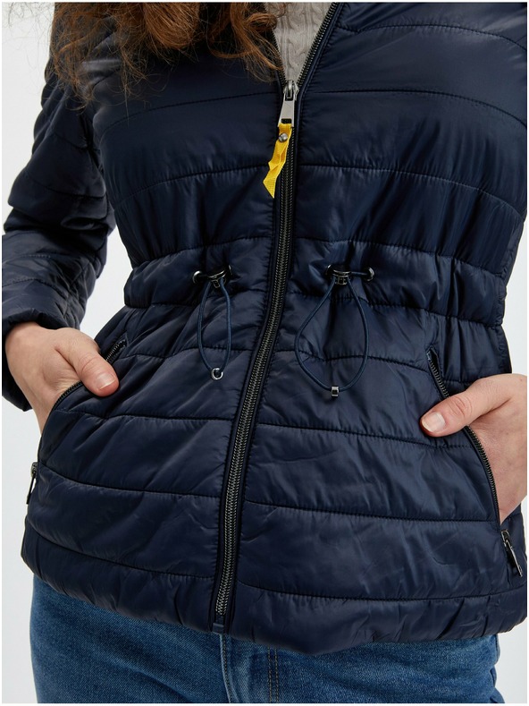 Orsay Тъмносиньо дамско леко стеганo яке ORSAY