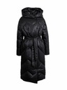 Orsay Черно дамско пухено палто ORSAY