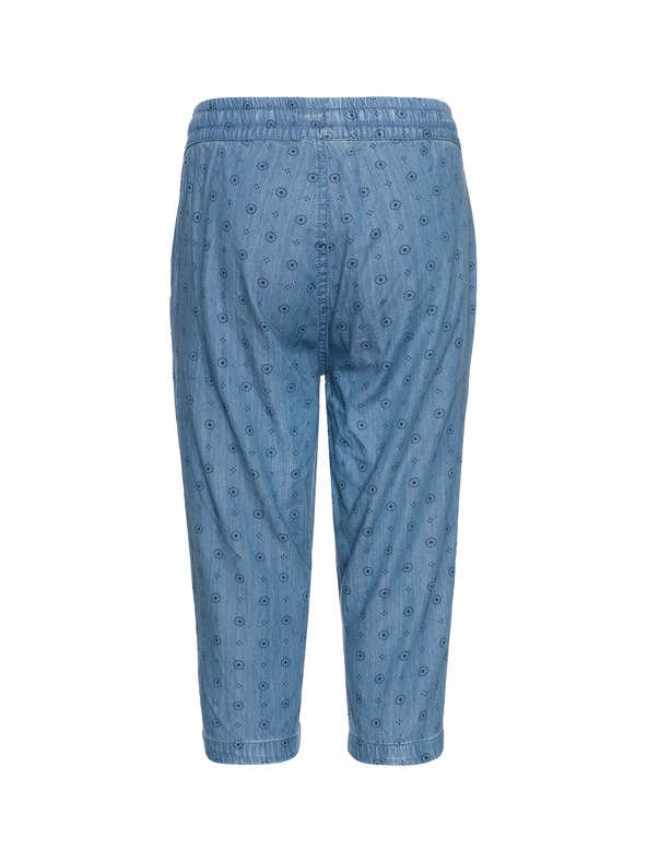 Sam 73 Сини 3/4 панталони за момичета с шарка SAM 73