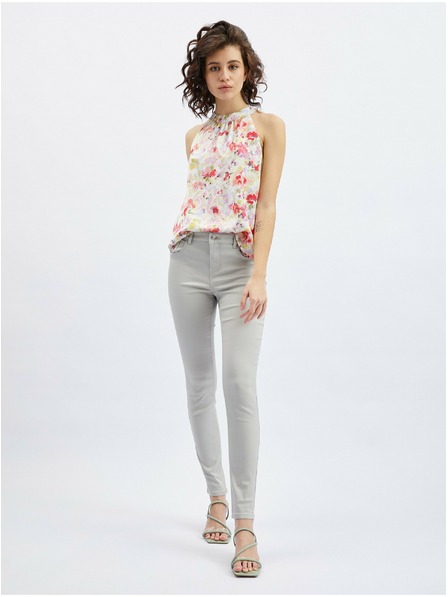 Orsay Светлосиви дамски straight fit дънки ORSAY