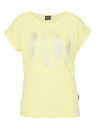 Sam 73 Светложълта дамска основна тениска SAM 73 Clorinda