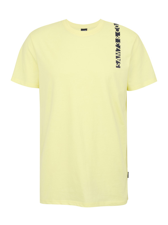 Sam 73 Светложълта мъжка тениска SAM 73 Fabio