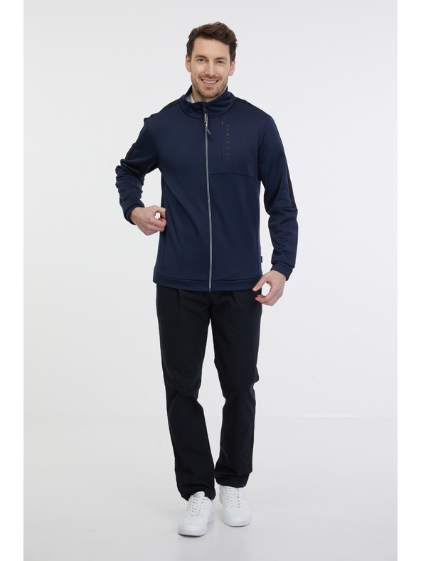 Sam 73 Тъмносин мъжки суитчър с цип SAM 73 Lucas