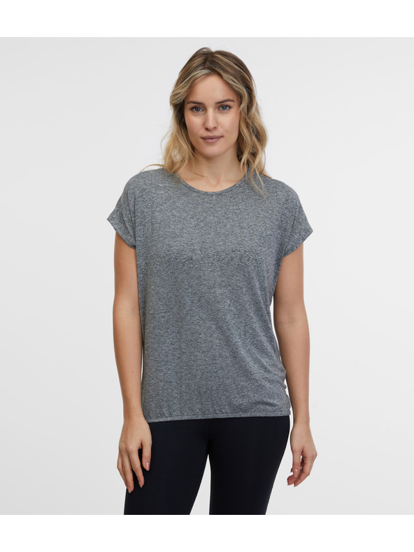 Sam 73 Сива дамска тениска на райета SAM 73 Juliana