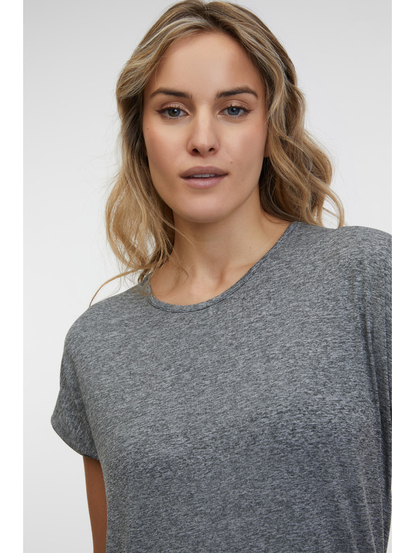 Sam 73 Сива дамска тениска на райета SAM 73 Juliana