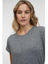 Sam 73 Сива дамска тениска на райета SAM 73 Juliana