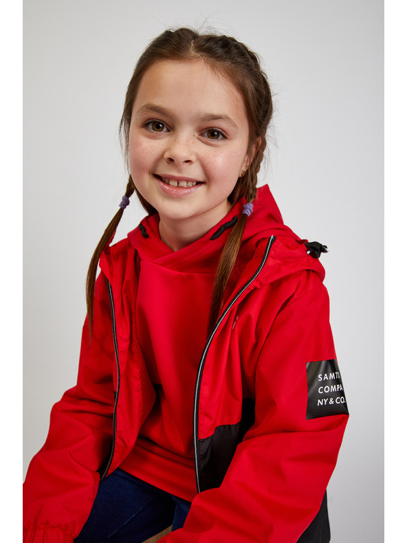 Sam 73 Детско яке в черно и червено SAM73 Apus
