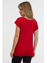 Sam 73 Червена дамска тениска SAM 73 Cleopatra