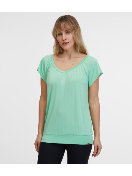 Sam 73 Светлозелена дамска тениска SAM 73 Cleopatra