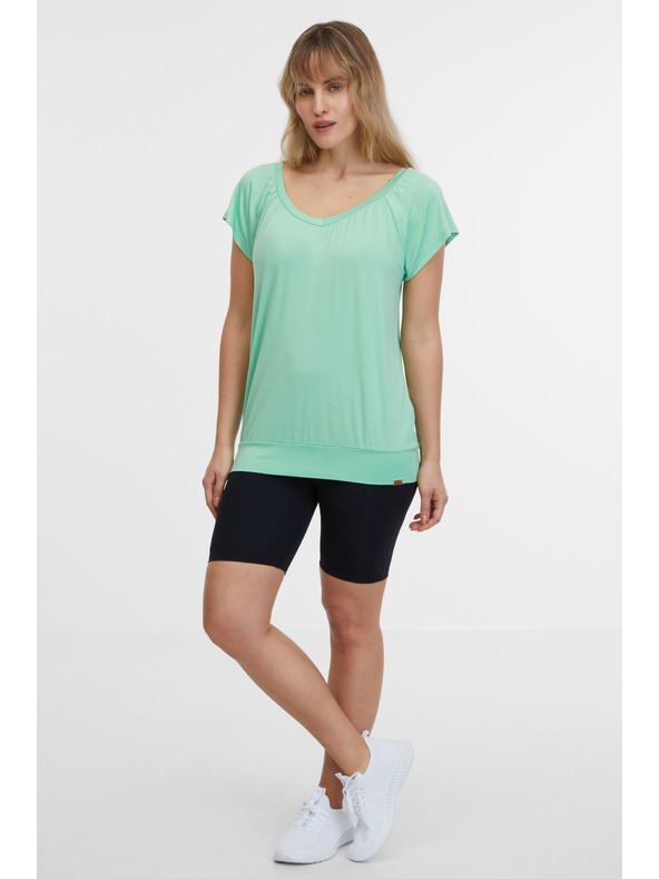 Sam 73 Светлозелена дамска тениска SAM 73 Cleopatra