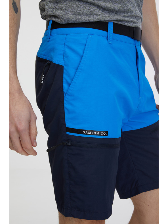 Sam 73 Сини мъжки къси панталони SAM 73 Celestino