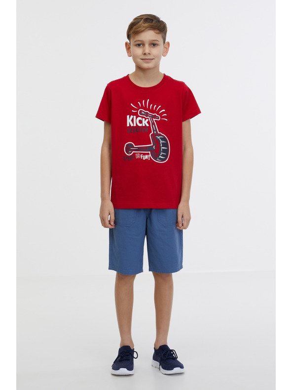 Sam 73 Червена тениска за момчета SAM 73 Bluto