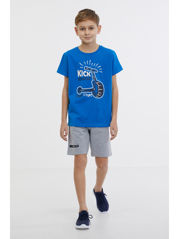 Sam 73 Синя тениска за момчета SAM 73 Bluto