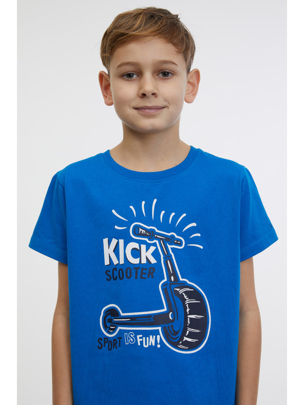 Sam 73 Синя тениска за момчета SAM 73 Bluto