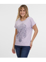 Sam 73 Светлолилава дамска тениска SAM 73 Nazarena