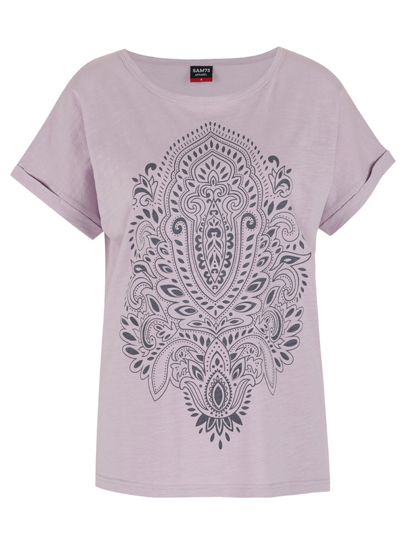 Sam 73 Светлолилава дамска тениска SAM 73 Nazarena