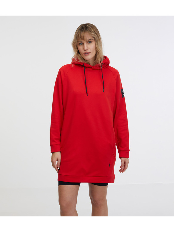 Sam 73 Червена дамска блуза с дълъг ръкав SAM 73 Thalia