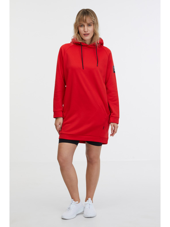 Sam 73 Червена дамска блуза с дълъг ръкав SAM 73 Thalia