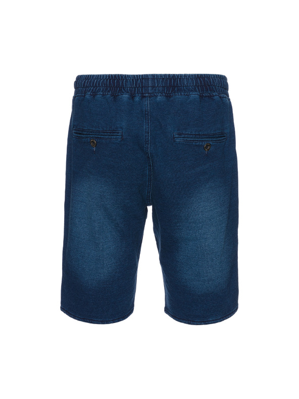 Sam 73 Тъмносини мъжки къси панталони от деним SAM 73