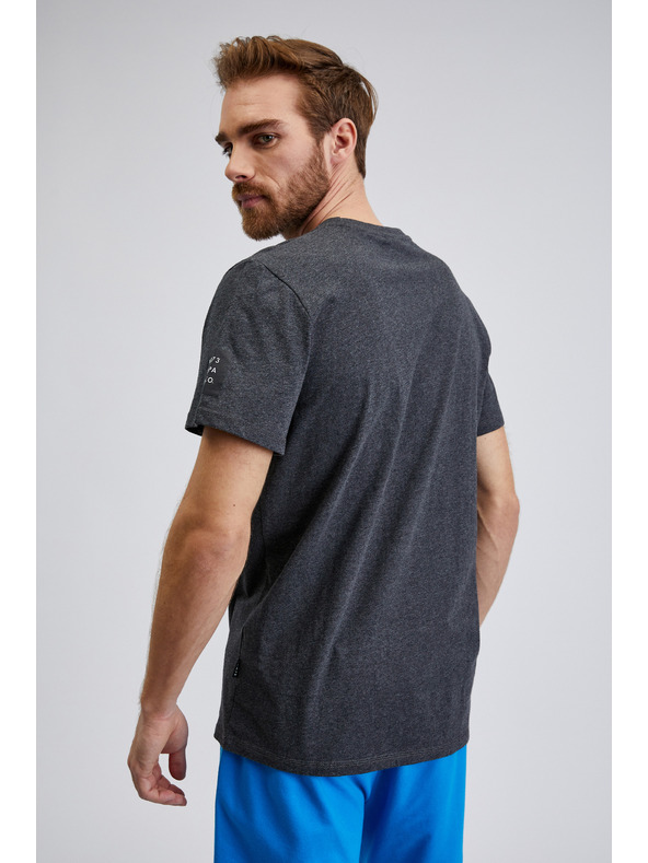 Sam 73 Тъмно сива мъжка тениска SAM 73 Freddie