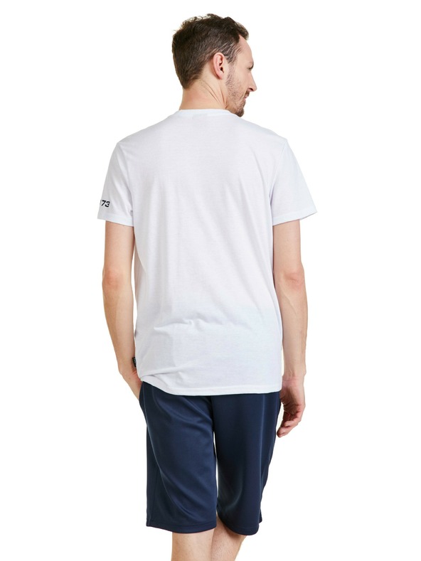 Sam 73 Бяла мъжка тениска SAM 73 Larry