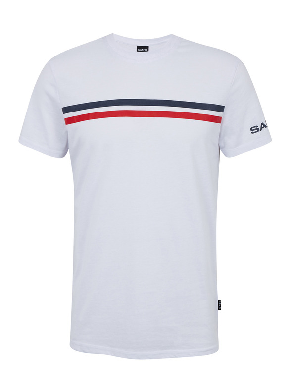 Sam 73 Бяла мъжка тениска SAM 73 Larry
