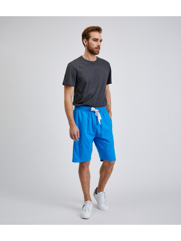 Sam 73 Сини мъжки спортни къси панталони SAM73 Euklas