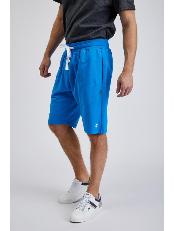 Sam 73 Сини мъжки спортни къси панталони SAM73 Euklas