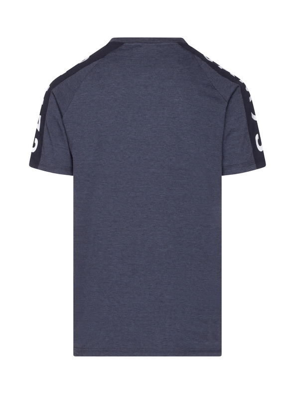 Sam 73 Синя мъжка тениска с щампа SAM 73