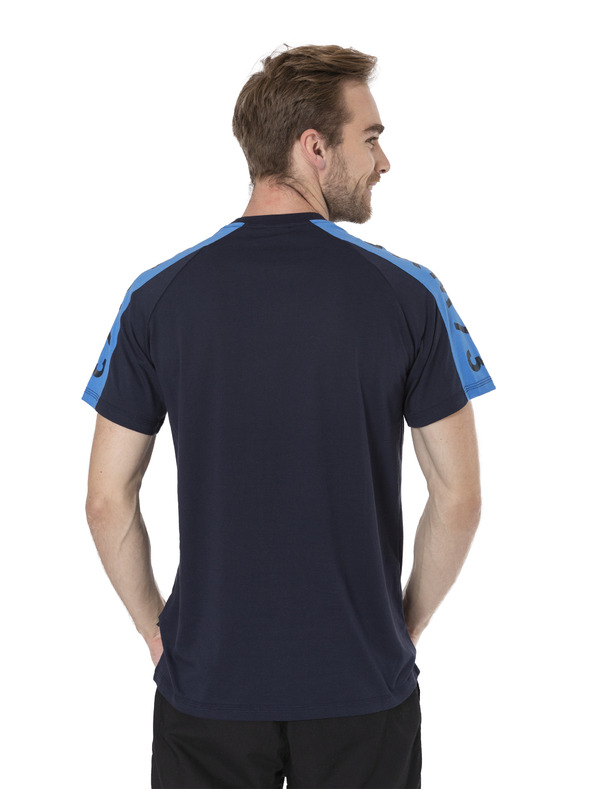 Sam 73 Тъмно синя мъжка тениска с щампа SAM 73